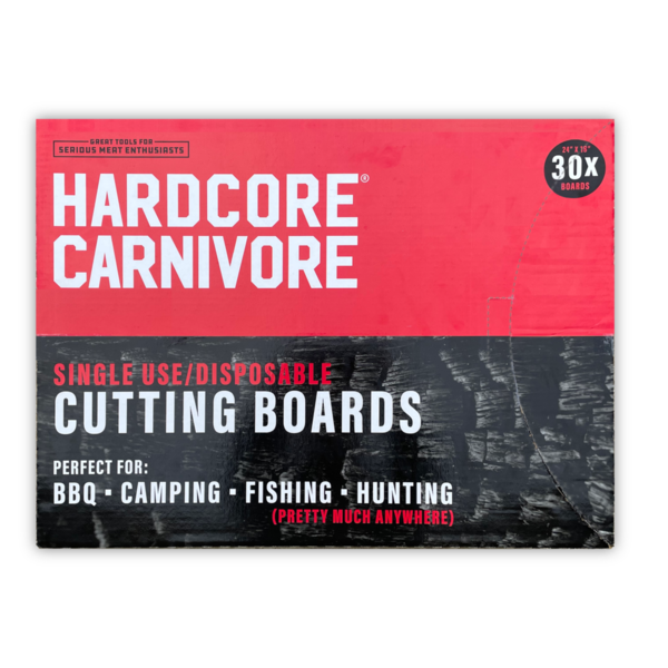 Hardcore Carnivore 18" x 24" Disposable Cutting Boards