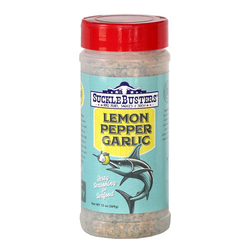 Sucklebusters Lemon Pepper Garlic Seasoning - Premier Grilling