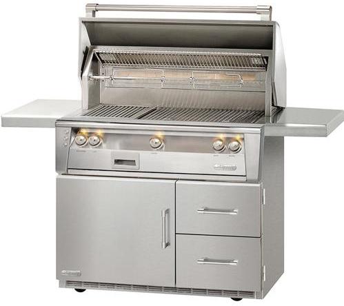 Alfresco 42" Sear Zone Gas Grill on Refrigerated Base - Premier Grilling