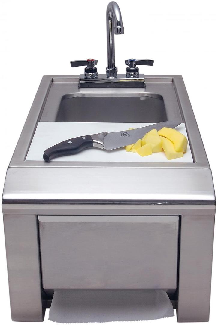 Alfresco Prep/Hand Wash Sink - Premier Grilling