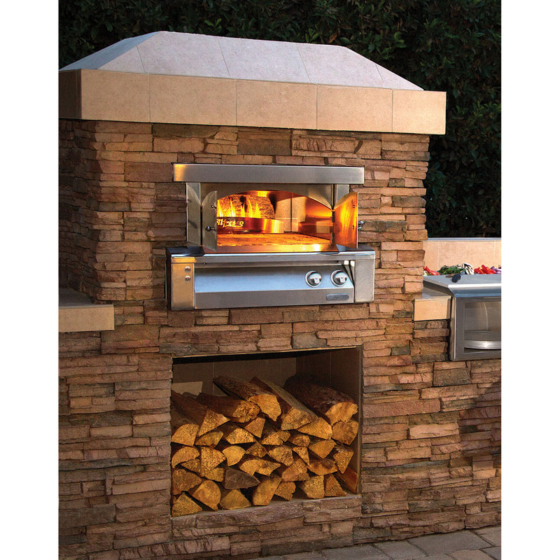 Alfresco 30" Pizza Oven for Built-In Installations