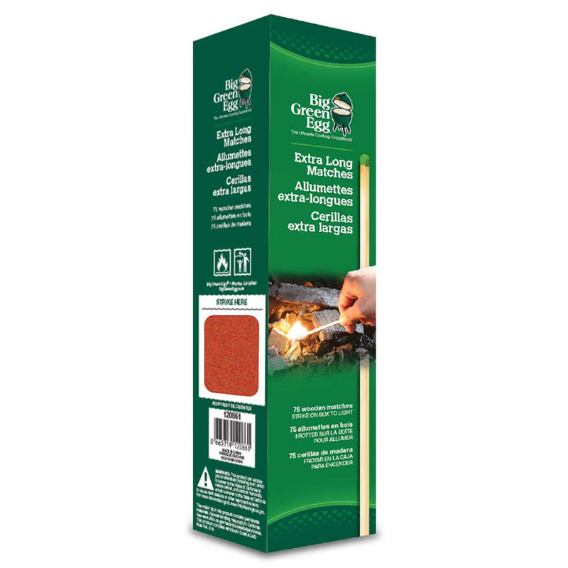 Big Green Egg Matches, Extra Long, 75/Package