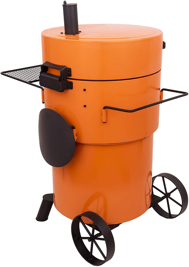 Oklahoma Joe Bronco Pro Drum Smoker-Orange