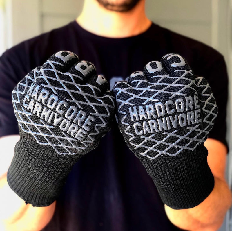Hardcore Carnivore High Heat Gloves - Premier Grilling
