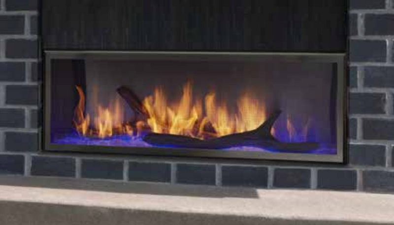 Majestic Lanai Vent Free Outdoor Linear Fireplace