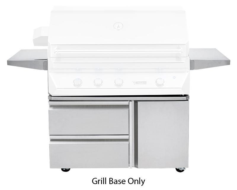 Twin Eagles 42" Grill Base w/ Storage Drawers, Single Door - Premier Grilling