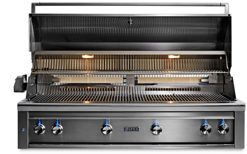 Lynx 54" Built-In Grill, 1 Trident w/ Rotisserie - Premier Grilling