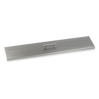 HPC 36" x 6" Stainless Steel Linear Drop-In Pan (Burner Included) - Premier Grilling