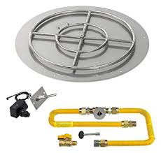HPC 30" High Capacity Round Flat Pan w/ Spark Ignition Kit (24" Ring), Natural Gas - Premier Grilling