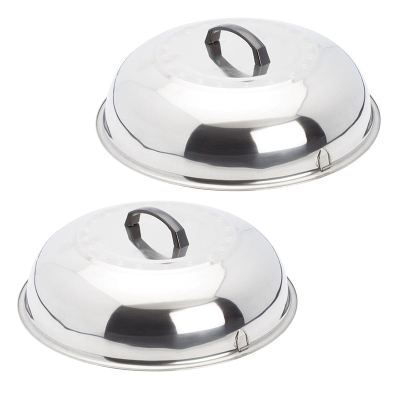 Evo 2 Piece Stainless Steel Steamer/Cooking Covers